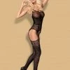 Obsessive Lingerie Poland Black Bodystocking Hosiery
