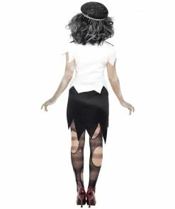 Smiffys Costumes Zombie Police Woman Fancy Dress Costume